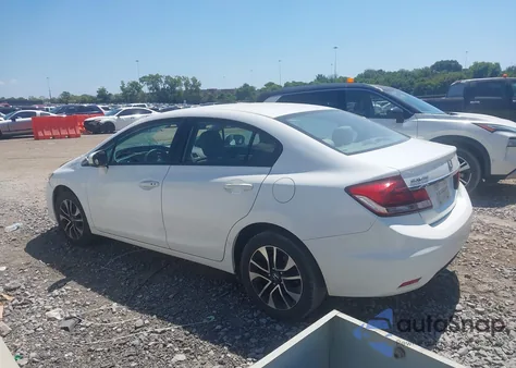 2014 Honda Civic Ex z USA, uszkodzony, nr VIN 19XFB2F82EE004434